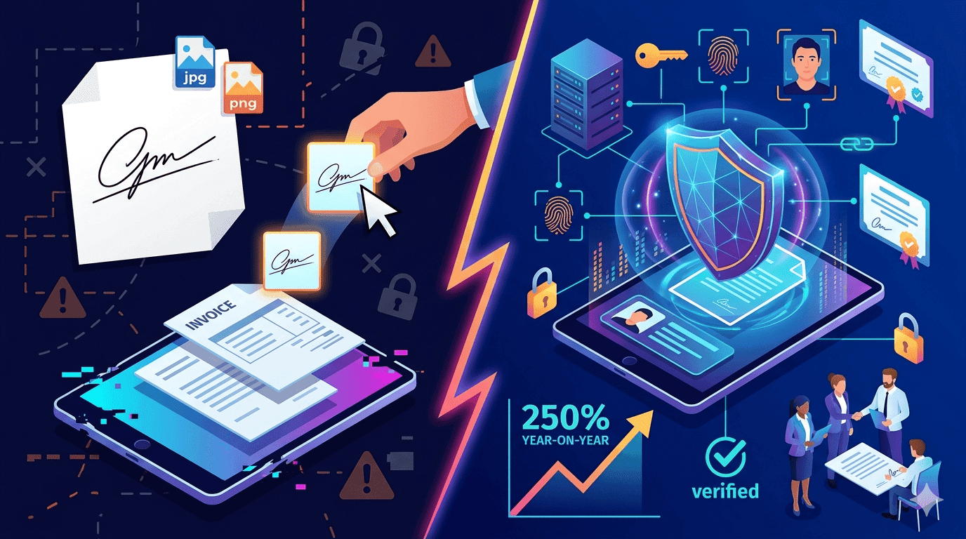 Bahaya Tanda Tangan Scan: Kenapa Tidak Aman untuk Dokumen Digital?