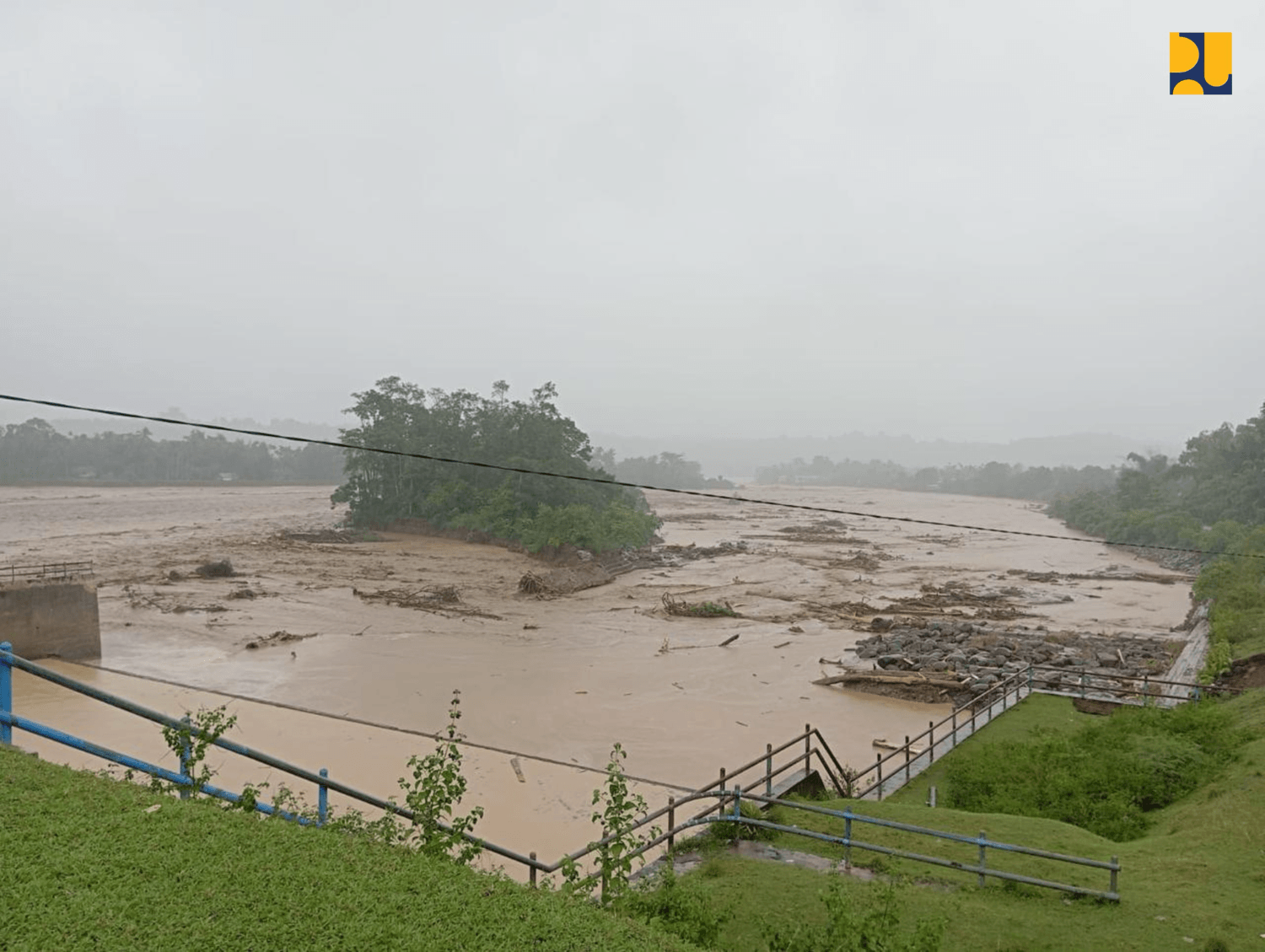 Bendung Jamuan Rusak Usai Banjir, Kementerian PU Kebut Pemulihan Irigasi