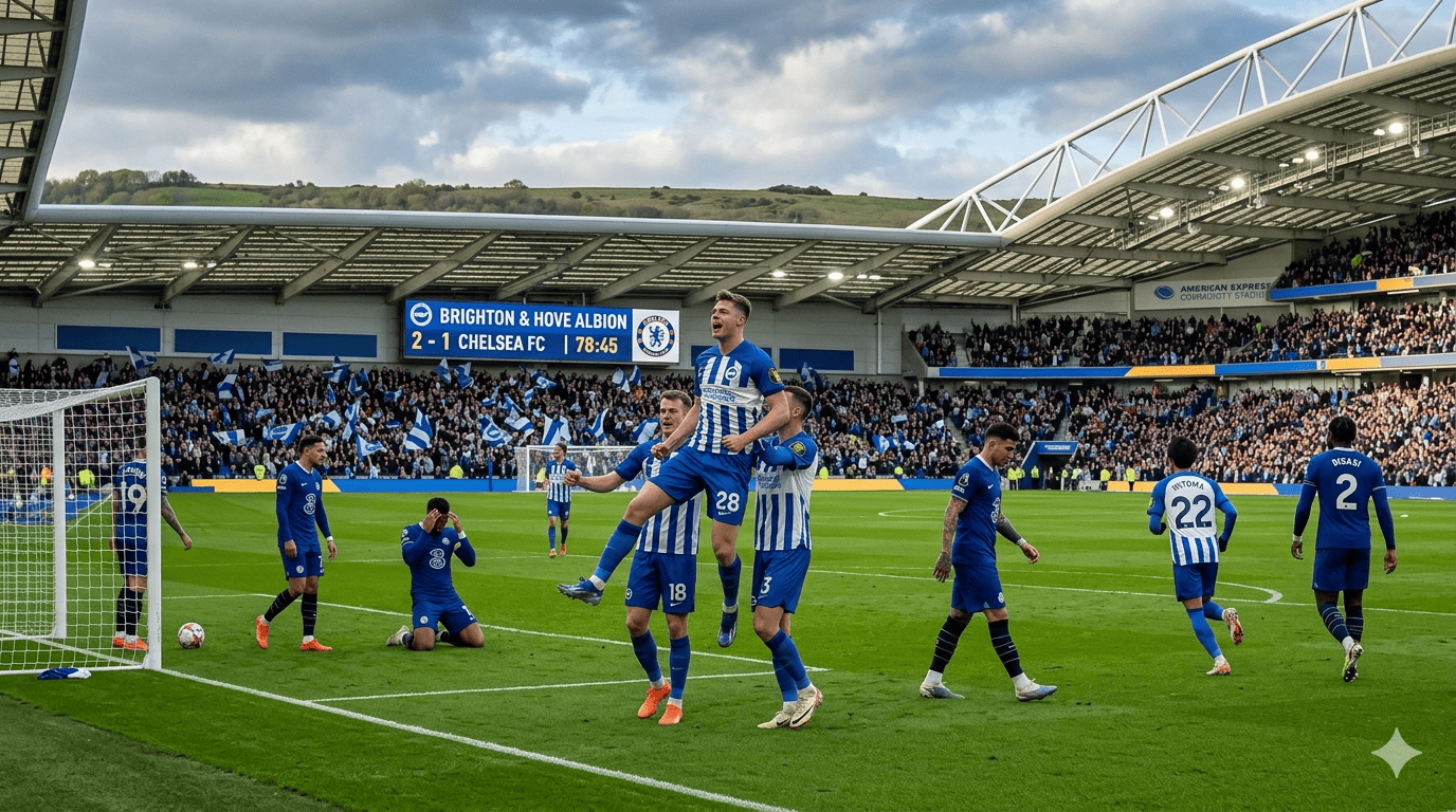 Prediksi Brighton vs Chelsea 22 April 2026: Tren Buruk The Blues Berlanjut?