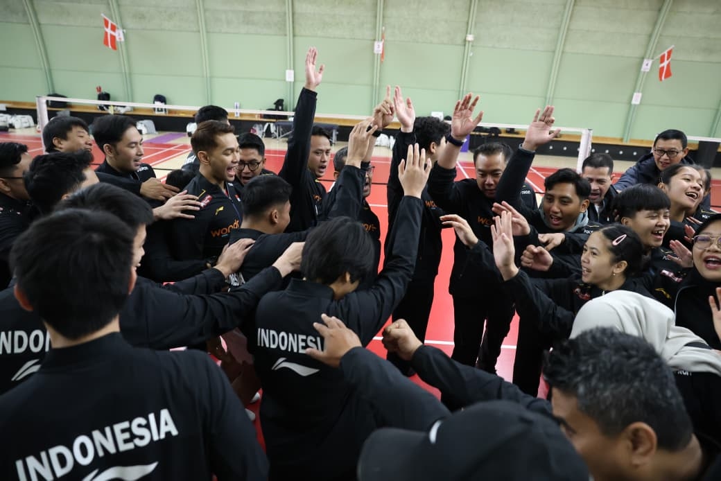 Piala Thomas dan Uber: Tutup Pemusatan Latihan dengan Simulasi, Indonesia Siap Guncang Denmark