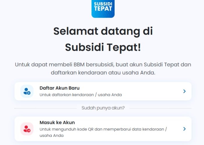Mudah Banget! Cara Daftar Subsidi Tepat MyPertamina 2026 Terbaru