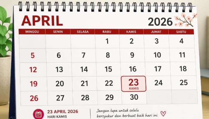 Daftar Hari Penting 23 April 2026: Dari Hari Buku Sedunia hingga Hari Kreator Internasional
