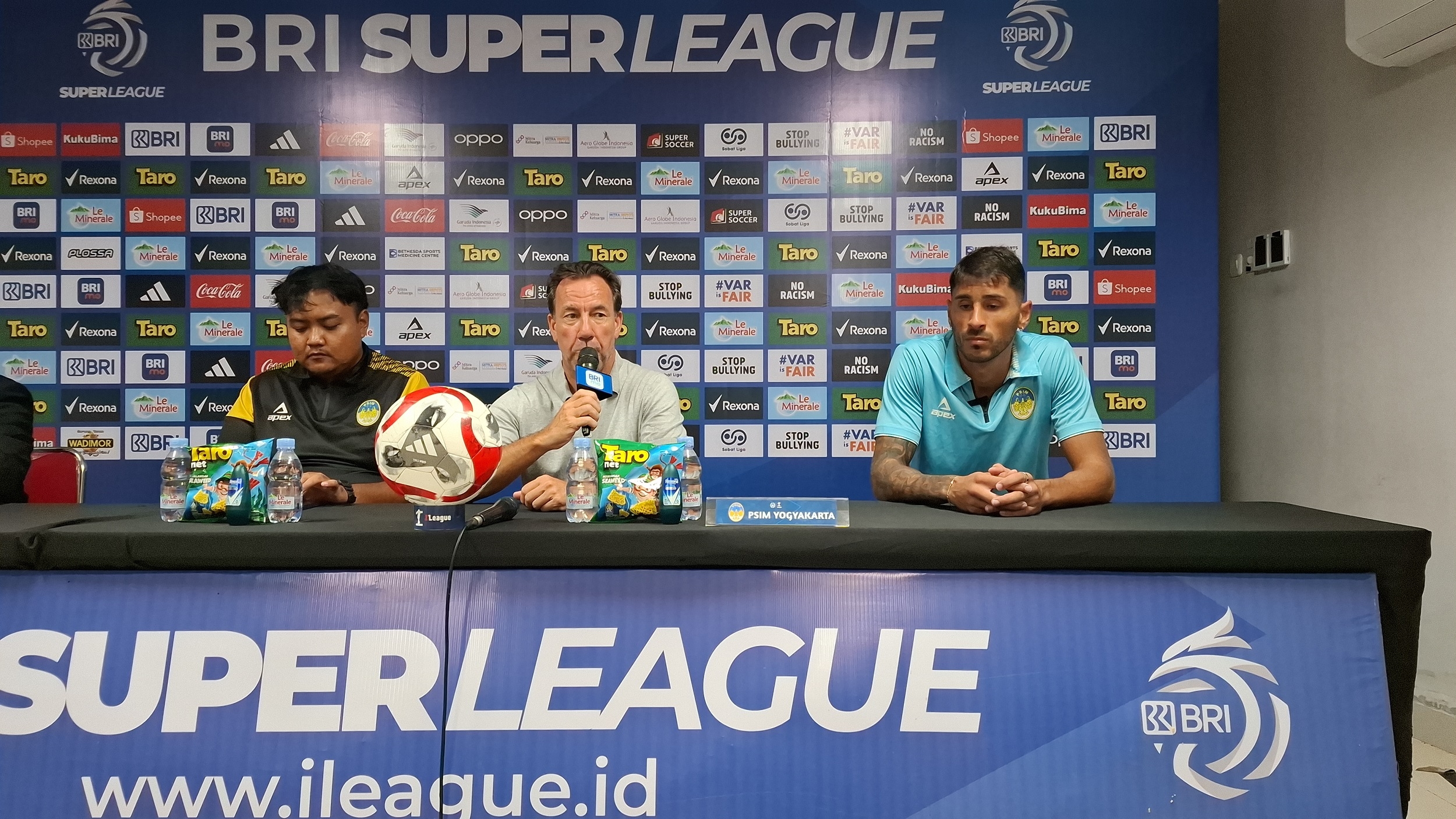 Jean Paul Van Gastel Puas PSIM Puas Berhasil Tahan Imbang Persija Jakarta