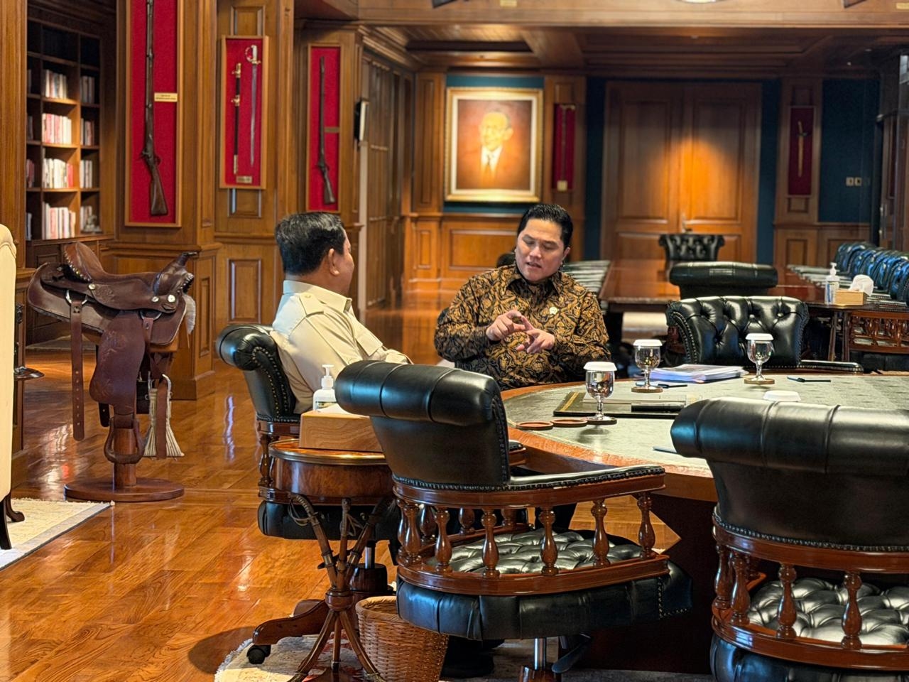 Erick Thohir Lapor ke Presiden Prabowo, Akademi Olahraga Nasional Siap Dibangun di Bogor