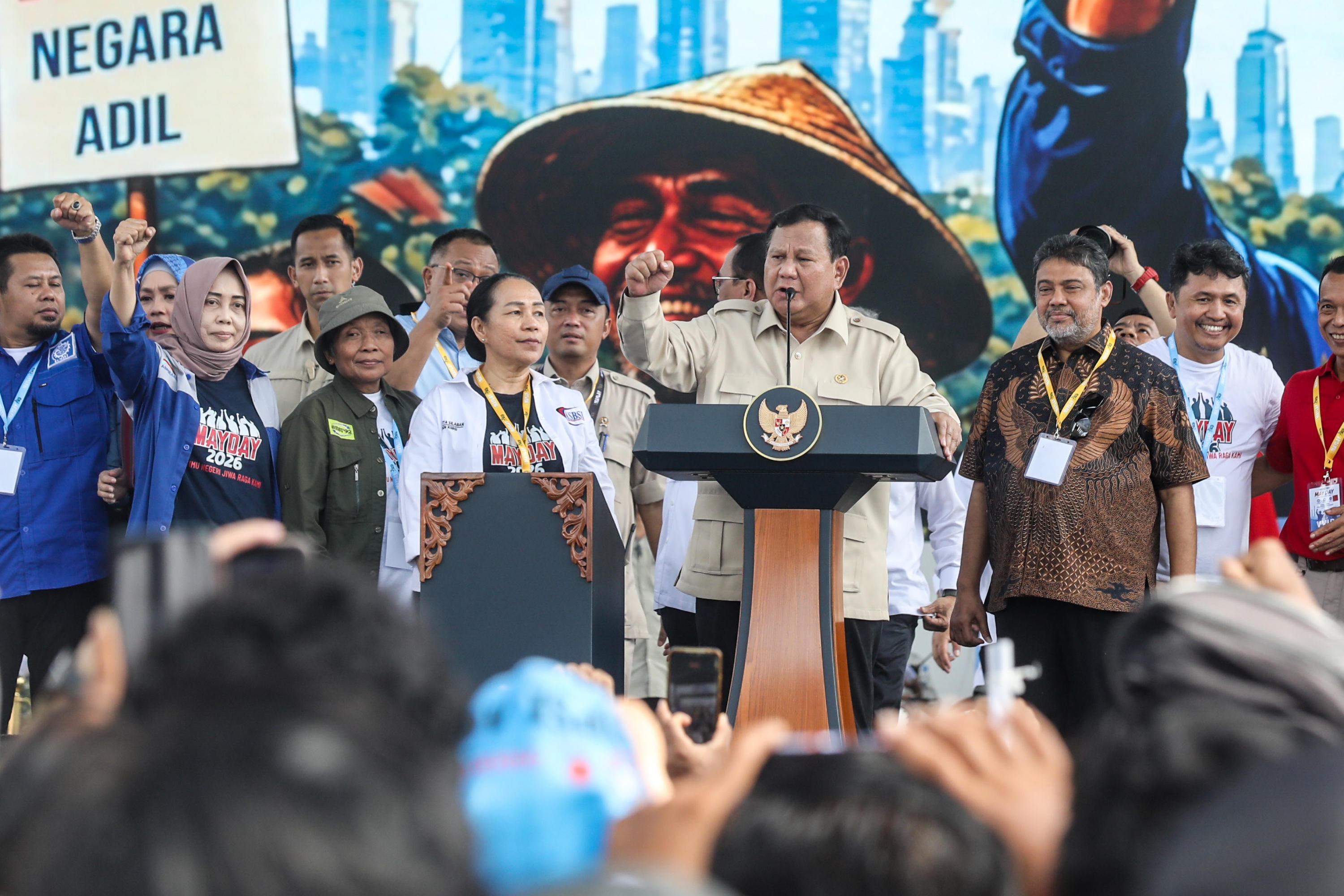 May Day: Presiden Prabowo Komitmen Sediakan Hunian Layak dan Terjangkau bagi Pekerja