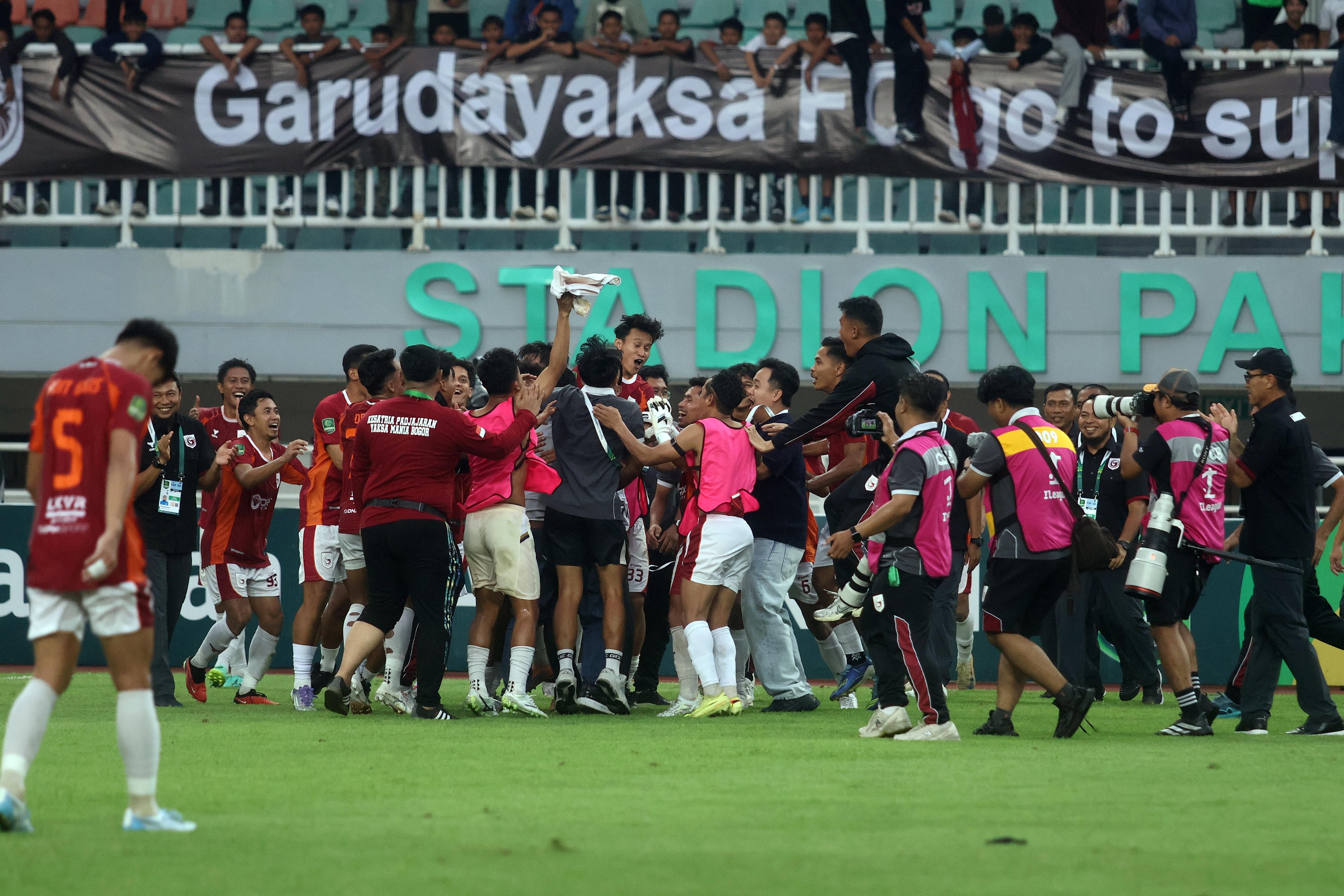 Promosi ke Kasta Tertinggi, Garudayaksa Bantah Disebut Tim 'Kemarin Sore'