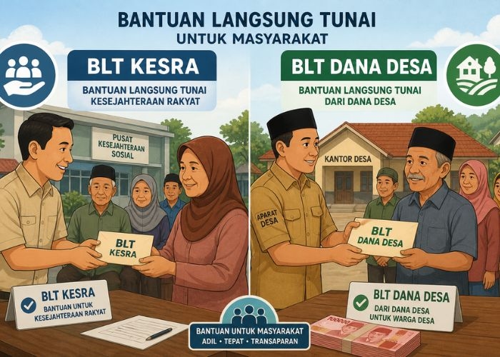 Besaran Dana BLT Kesra dan BLT Dana Desa 2026: Mana yang Lebih Besar?