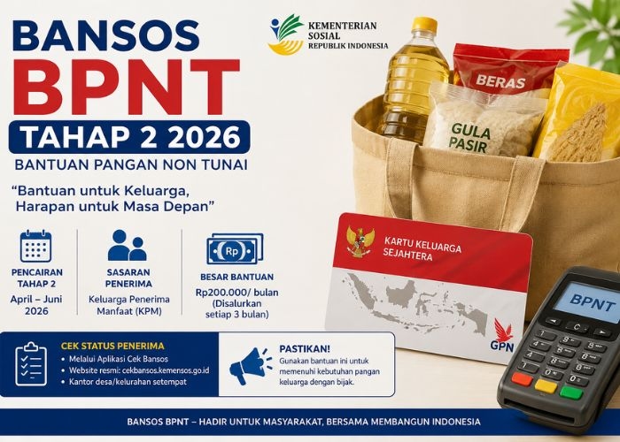 BPNT Tahap 2 2026 Kapan Cair? Intip Perkiraan Tanggalnya di Sini!