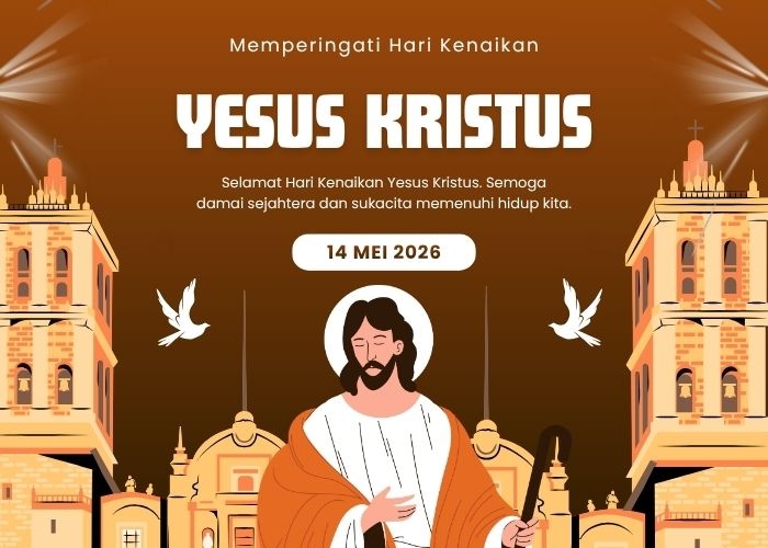 15 Link Download Poster Hari Kenaikan Yesus Kristus Gratis dan Terbaru