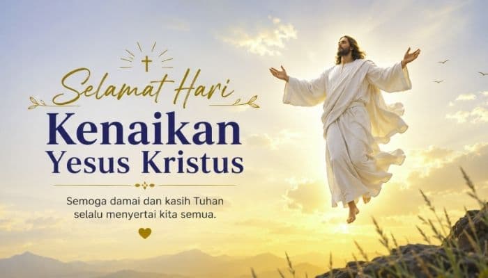 30 Ucapan Selamat Hari Kenaikan Yesus Kristus untuk Keluarga dan Sahabat