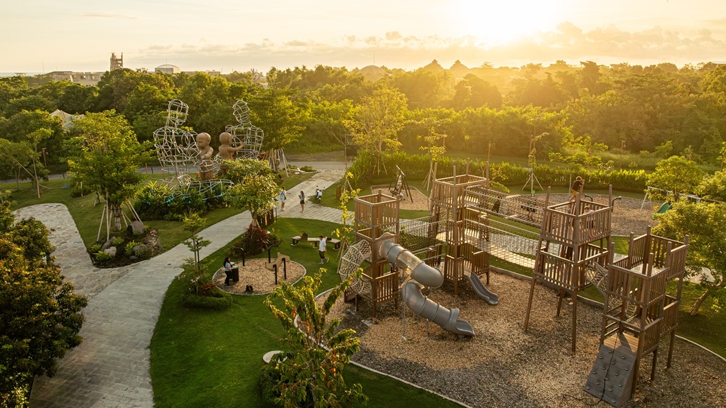 Nuanu Park Siapkan Playground hingga Area Ramah Hewan, Destinasi Keluarga Baru di Bali