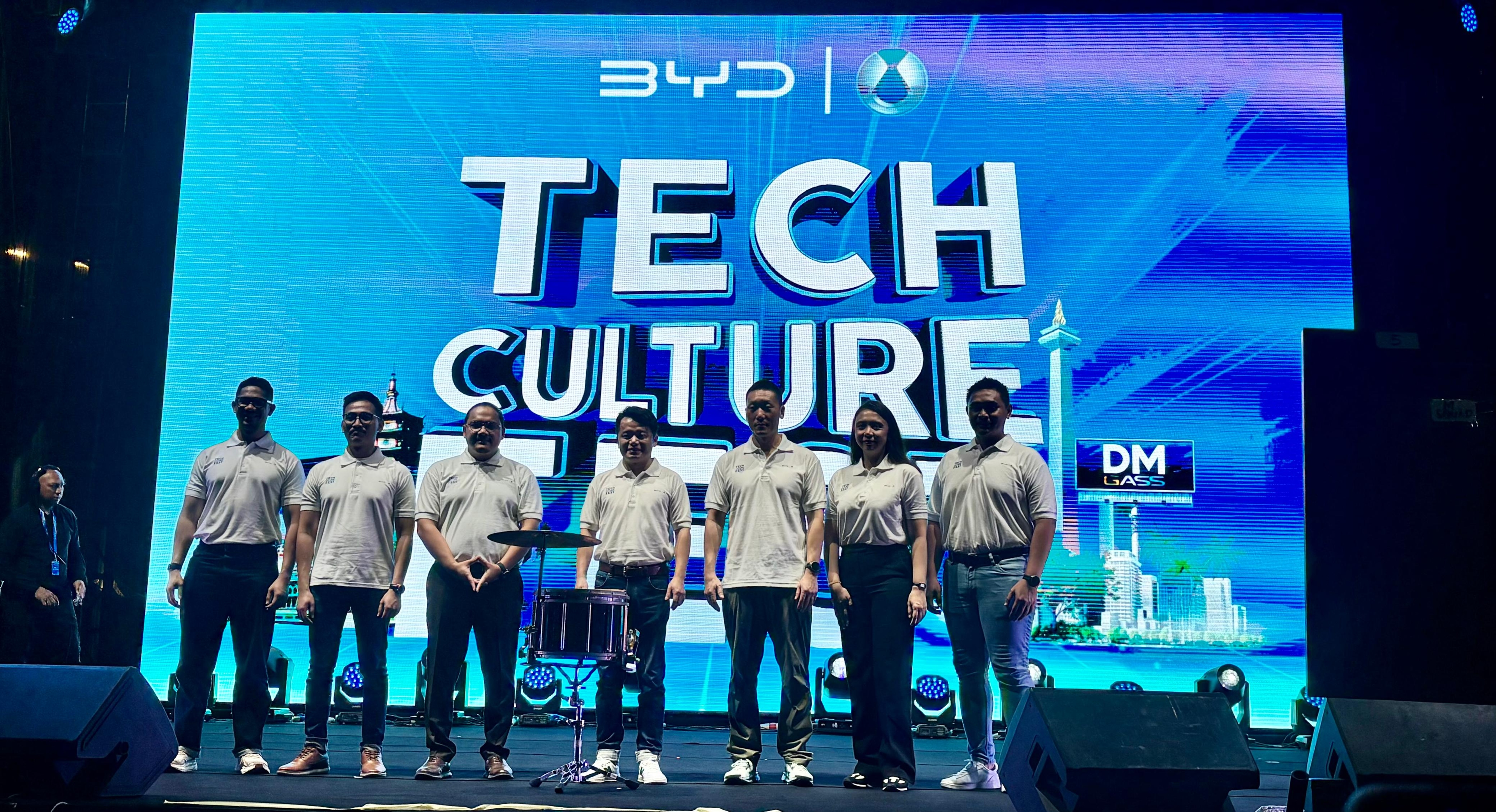 BYD Gelar Tech Culture Fest 2026 di GBK, Tampilkan Teknologi EV hingga Wahana Off-Road