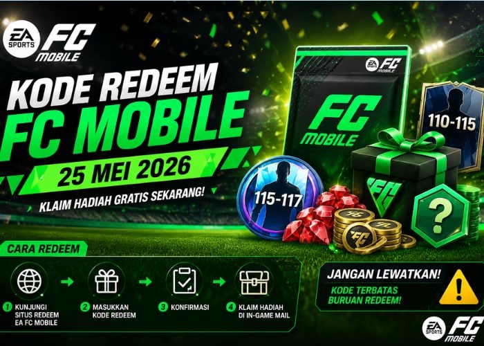 Update Kode Redeem FC Mobile 25 Mei 2026: Cek Sekarang Sebelum Kedaluwarsa!