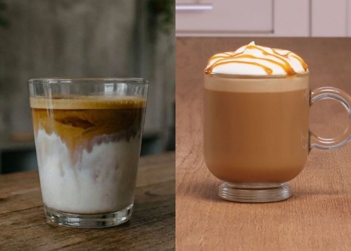 Dirty Latte vs Latte, Apa Bedanya? Simak Perbedaan Rasa, Tekstur, dan Cara Penyajiannya