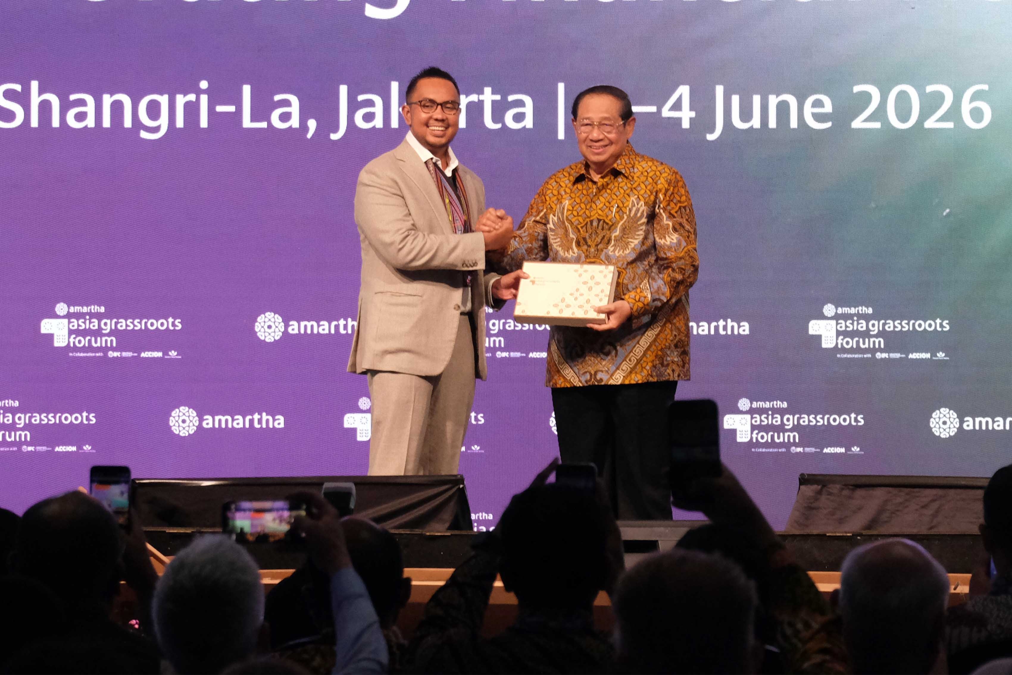 Presiden RI ke-6 Susilo Bambang Yudhoyono Hadiri The 2026 Asia Grassroots Forum