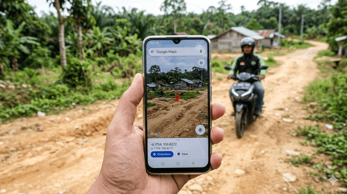 Cara Melihat Titik Koordinat di Google Maps Lewat HP dan Laptop dengan Mudah