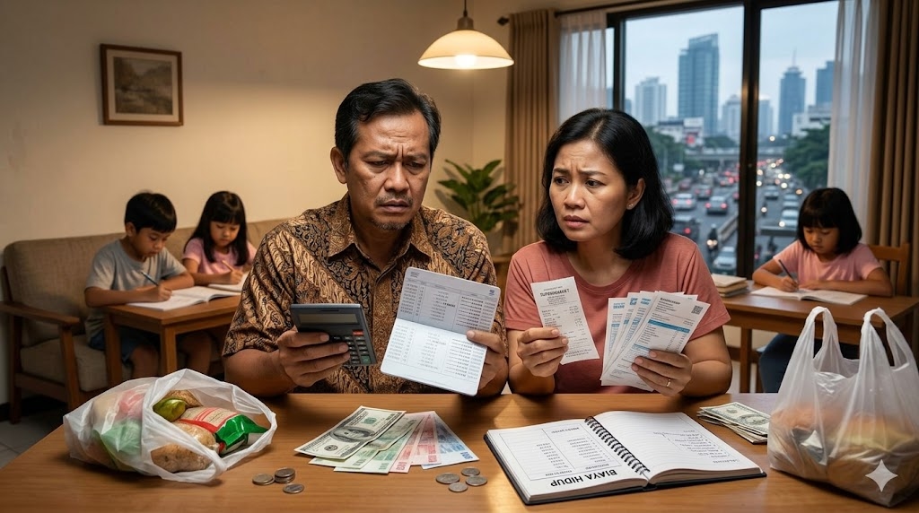 80 Persen Masyarakat Indonesia Tertekan Kenaikan Biaya Hidup, Banyak yang Terpaksa Pakai Tabungan