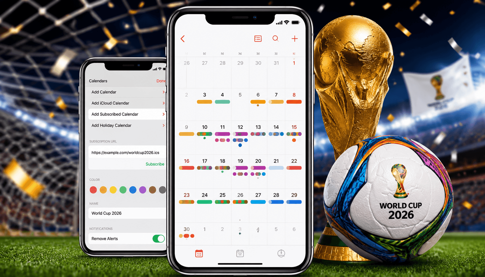 Praktis! Cara Tampilkan Jadwal Piala Dunia 2026 di Apple Calendar iPhone Secara Otomatis