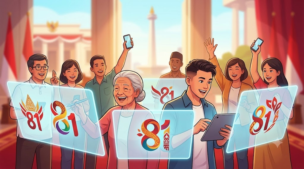 Cara Polling Logo HUT ke-81 RI 2026: Link Resmi, Langkah Memilih, dan Hadiah untuk Peserta