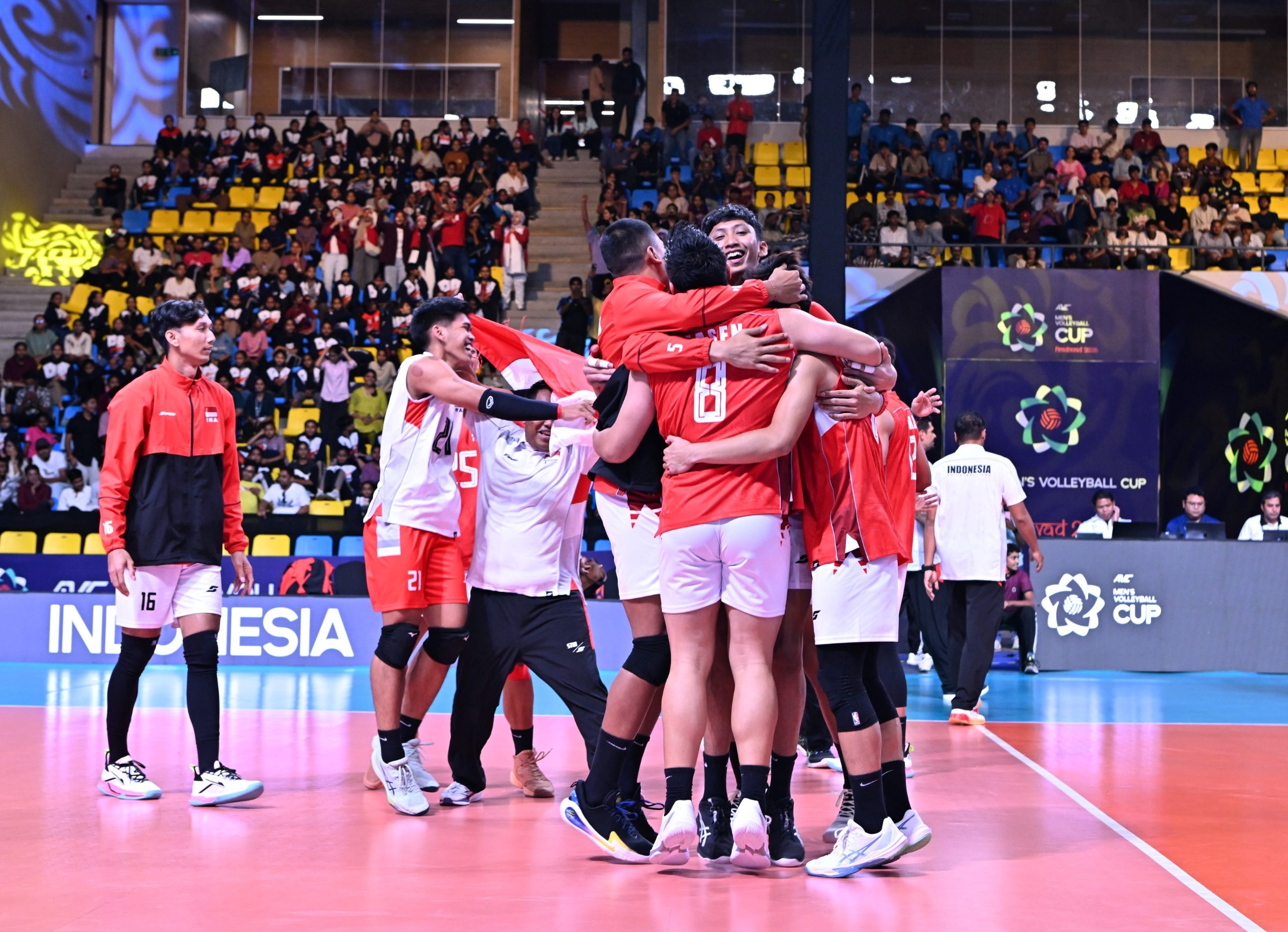 AVC Cup: Sejarah! Timnas Voli Indonesia Tundukkan Korea Selatan untuk Raih Gelar Asia Pertama