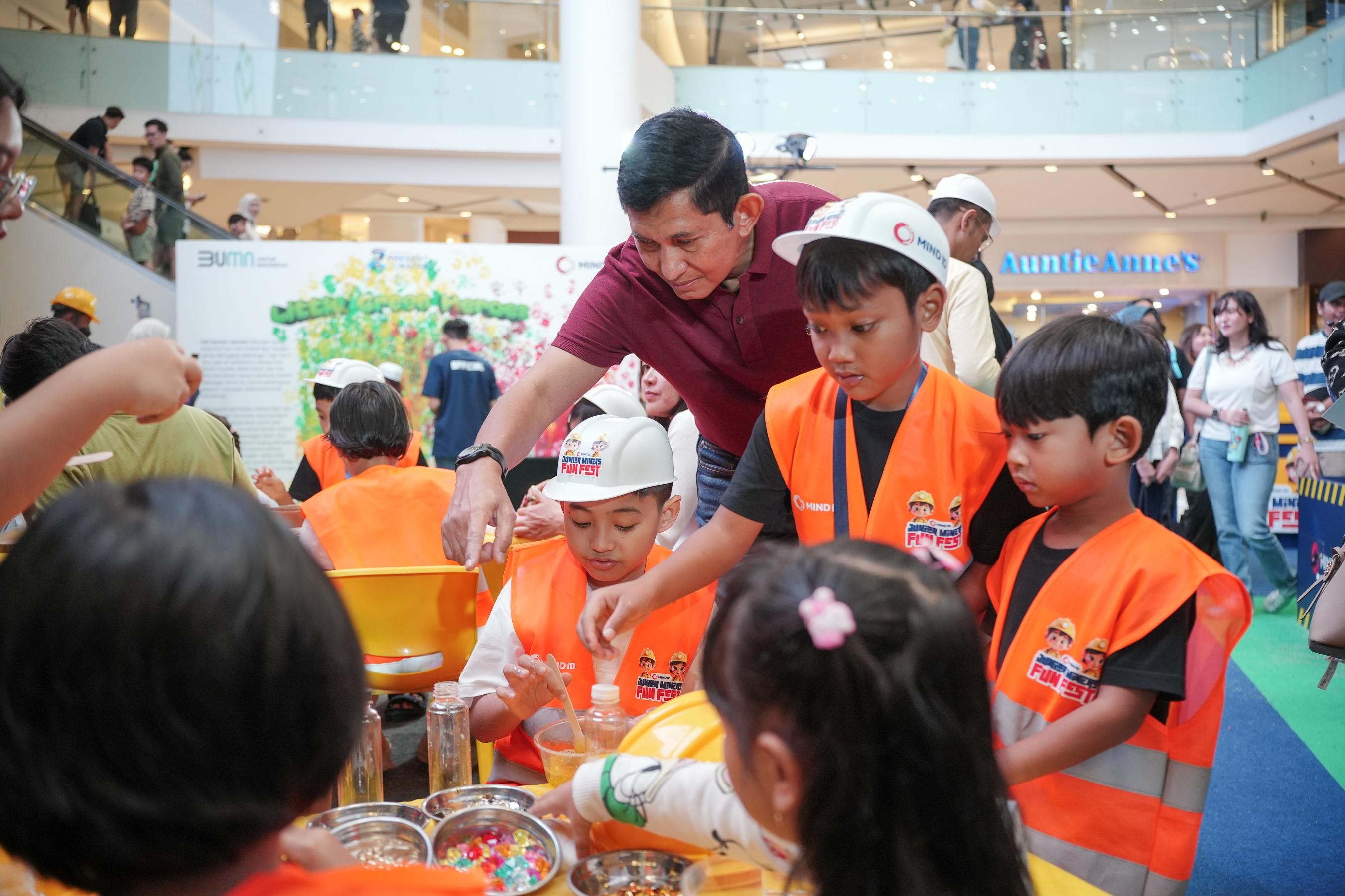 MIND ID Gelar Junior Miners Fun Fest 2026, Anak Belajar Dunia Tambang Lewat Permainan
