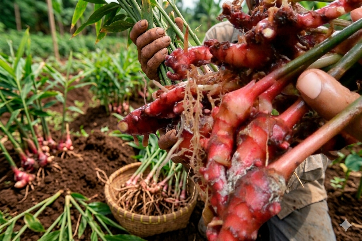 Konsisten Tingkatkan Imunitas, BRMP TROA Kementan Kenalkan Jahira, Varietas Jahe Merah Premium