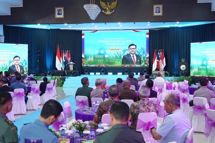 Swasembada Beras Harus Berkelanjutan, Gubernur Lemhannas Buka Seminar Nasional P4N 69 Bahas Kedaulatan Pangan