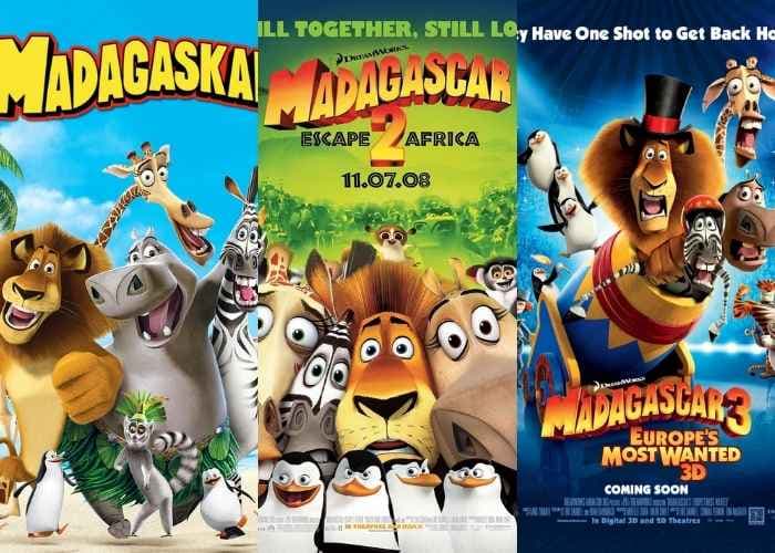 Urutan Film Madagascar dari Pertama hingga Terakhir, Panduan Nonton Sesuai Alur Cerita di Vidio!