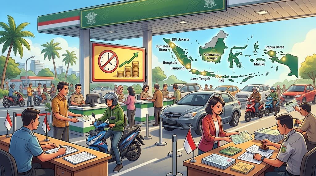 9 Provinsi yang Gelar Pemutihan Pajak Kendaraan Juli 2026, Cek Jadwal dan Jenis Keringanannya