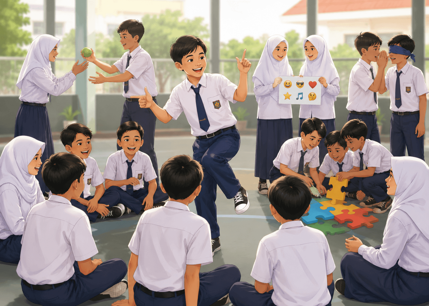 25 Contoh Ice Breaking MPLS SMP yang Seru, Lucu, dan Bikin Siswa Baru Cepat Akrab