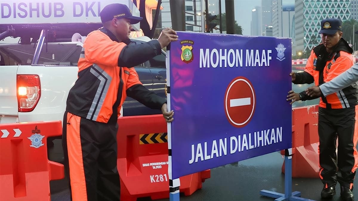 Ada Demo di Monas Siang Ini, Pengendara Diminta Cari Jalur Alternatif