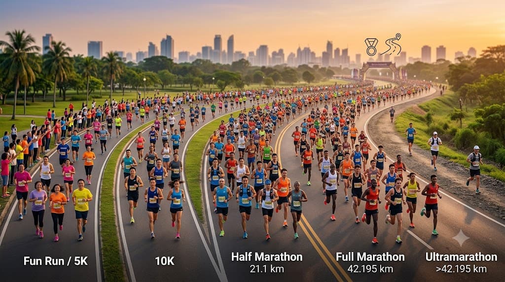 Mengenal Jenis-Jenis Marathon: Perbedaan 5K, 10K, Half Marathon hingga Ultramarathon
