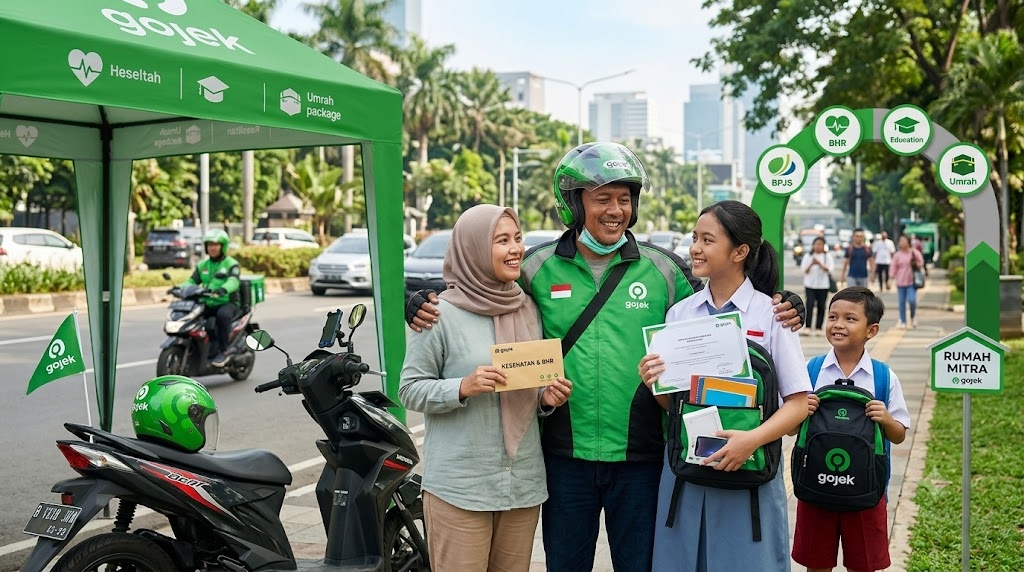 Gojek Perluas Program Apresiasi Mitra, Driver Kini Berpeluang Dapat Umrah hingga Beasiswa