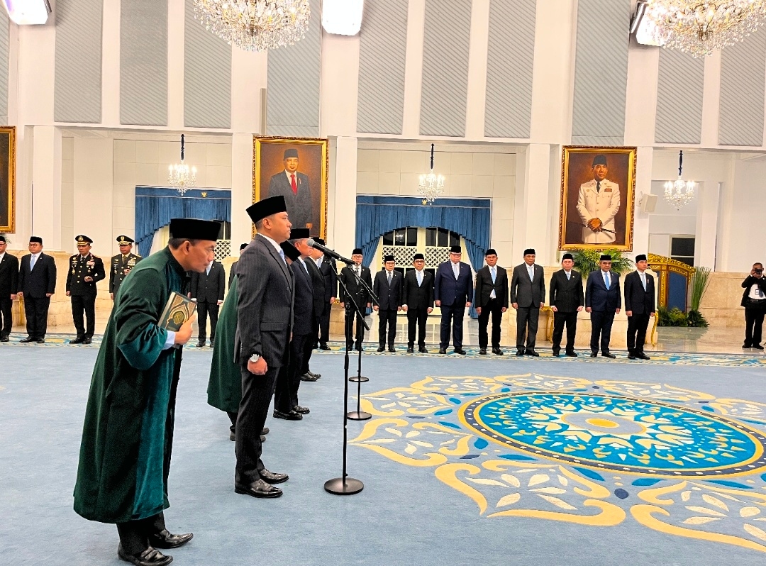 Sudaryono Resmi Dilantik Jadi Kepala BGN: Saya Akan Bekerja Keras