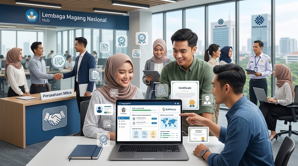 Cara Daftar MagangHub Kemnaker 2026, Lengkap dengan Syarat, Dokumen, Jadwal, dan Tips Lolos Seleksi