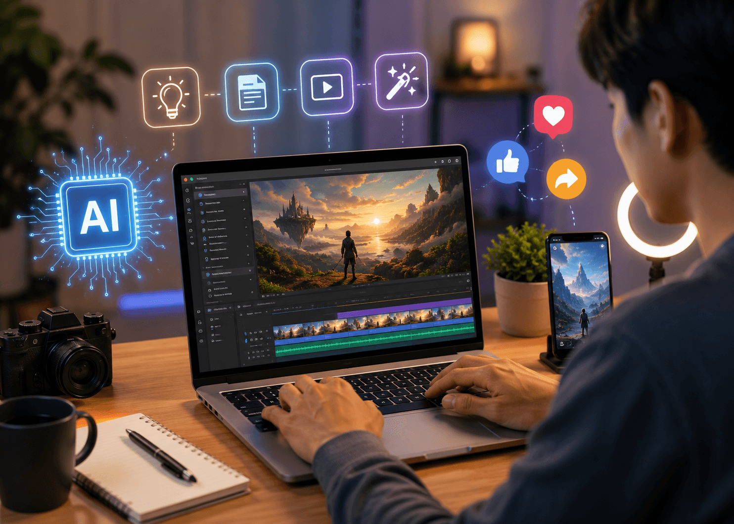 Cara Membuat Video AI Viral Gratis, Mudah untuk Pemula Tanpa Jago Editing