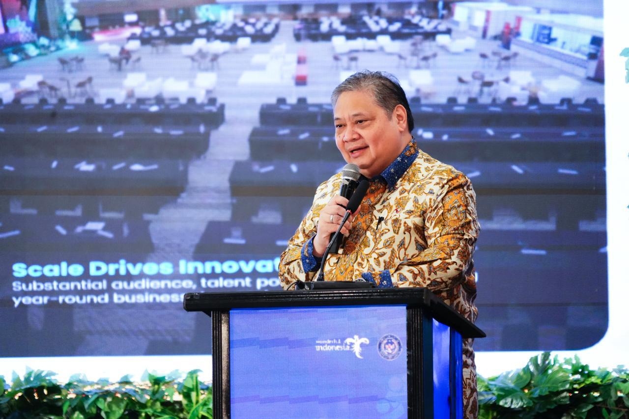 Menko Airlangga: MICE dan AI Jadi Mesin Baru Pertumbuhan Ekonomi Indonesia