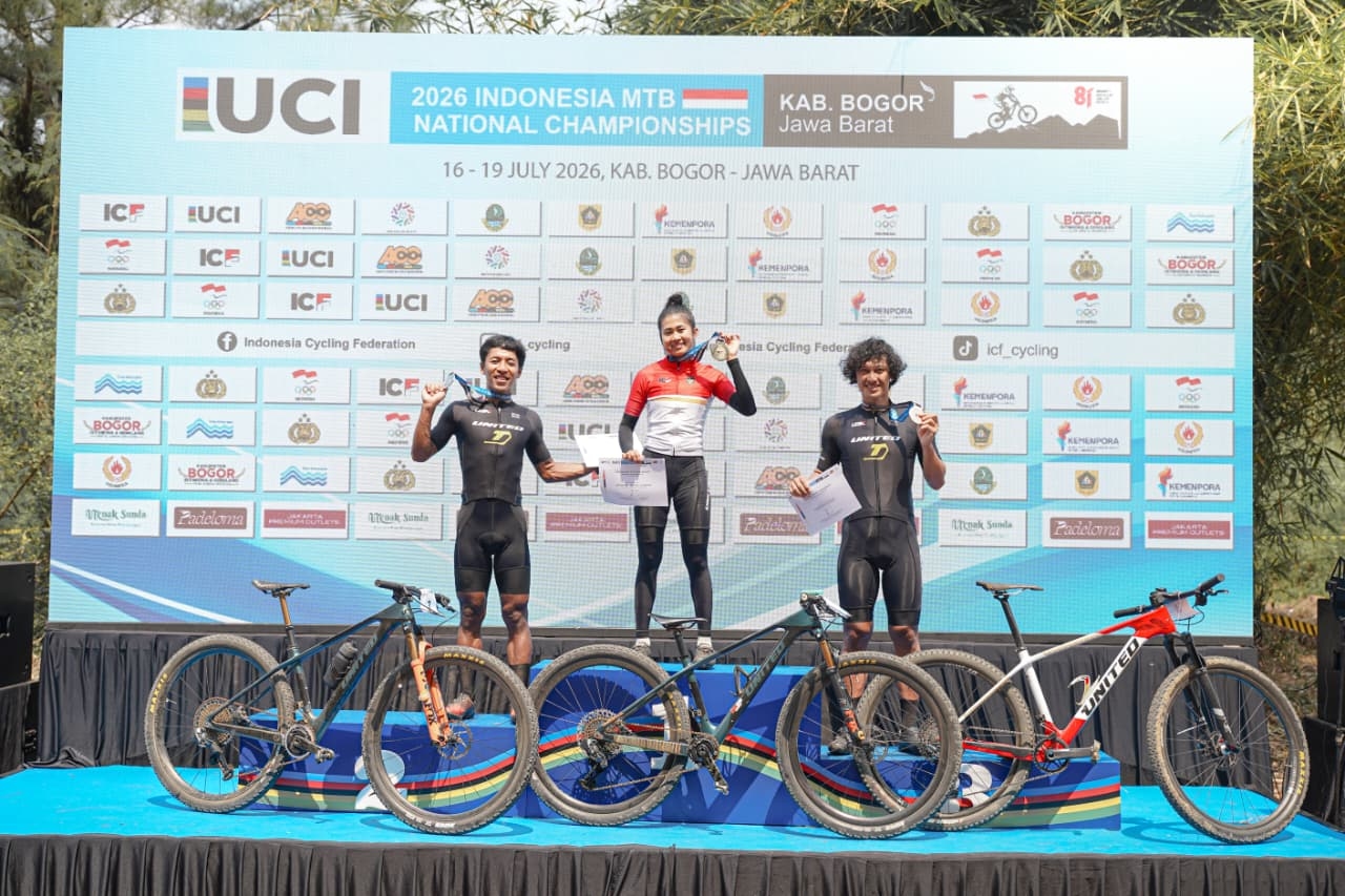 Tampil Impresif di Bogor, Atlet Binaaan United Bike Borong Gelar di Kejurnas MTB 2026