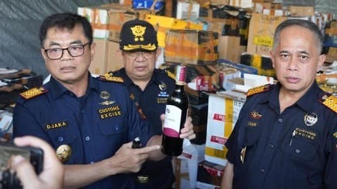 Bea Cukai Bongkar Peredaran Miras Ilegal di Bali, Sita Hampir 20 Ribu Botol Senilai Rp12,5 Miliar