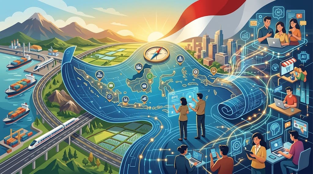 Masa Depan Indonesia Dimulai dari Data: Mengapa Sensus Ekonomi 2026 Menjadi Fondasi Kebijakan Satu Dekade Mendatang