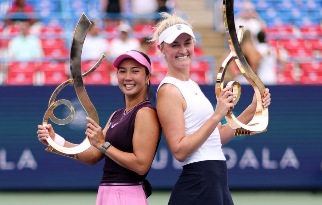 Washington Terbuka: Gelar Perdana Usai Reuni! Aldila Sutjiadi/Erin Routliffe Sabet Trofi Ganda Putri