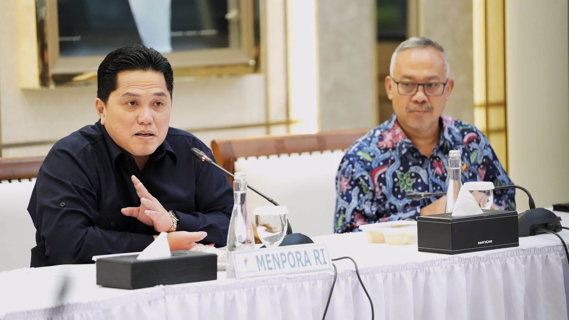 Transformasi Birokrasi di Kemenpora Berjalan, Erick Thohir Sebut Presiden Beri Keleluasaan