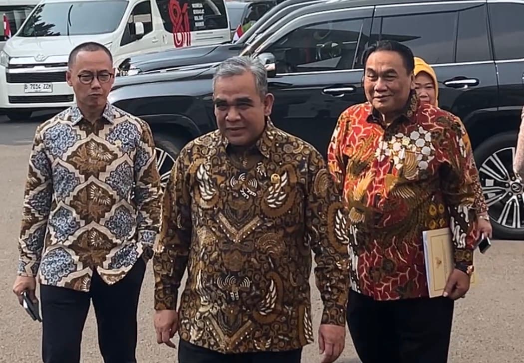 Muzani dan Para Petinggi MPR Temui Prabowo di Istana, Bawa Undangan Sidang Tahunan