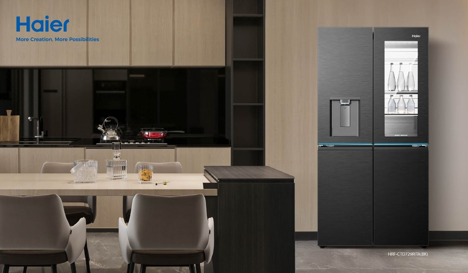 Bawa Dapur Makin Mewah, Haier Luncurkan Kulkas Pintar Horizon Series Berkapasitas Jumbo