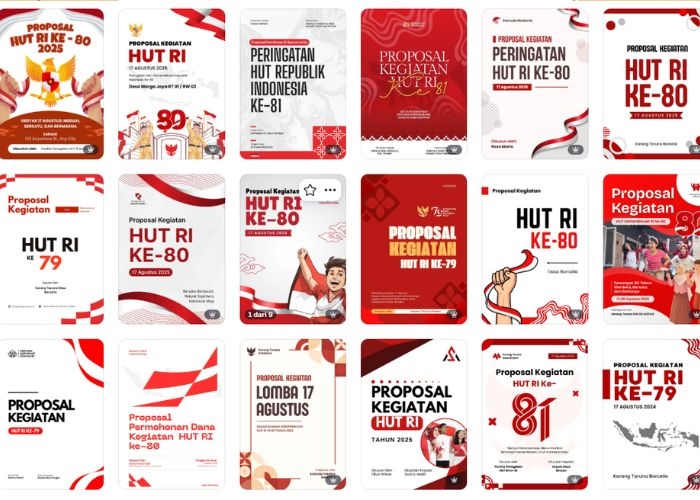 10 Desain Proposal 17 Agustus yang Menarik Sponsor, Karang Taruna Wajib Tahu!