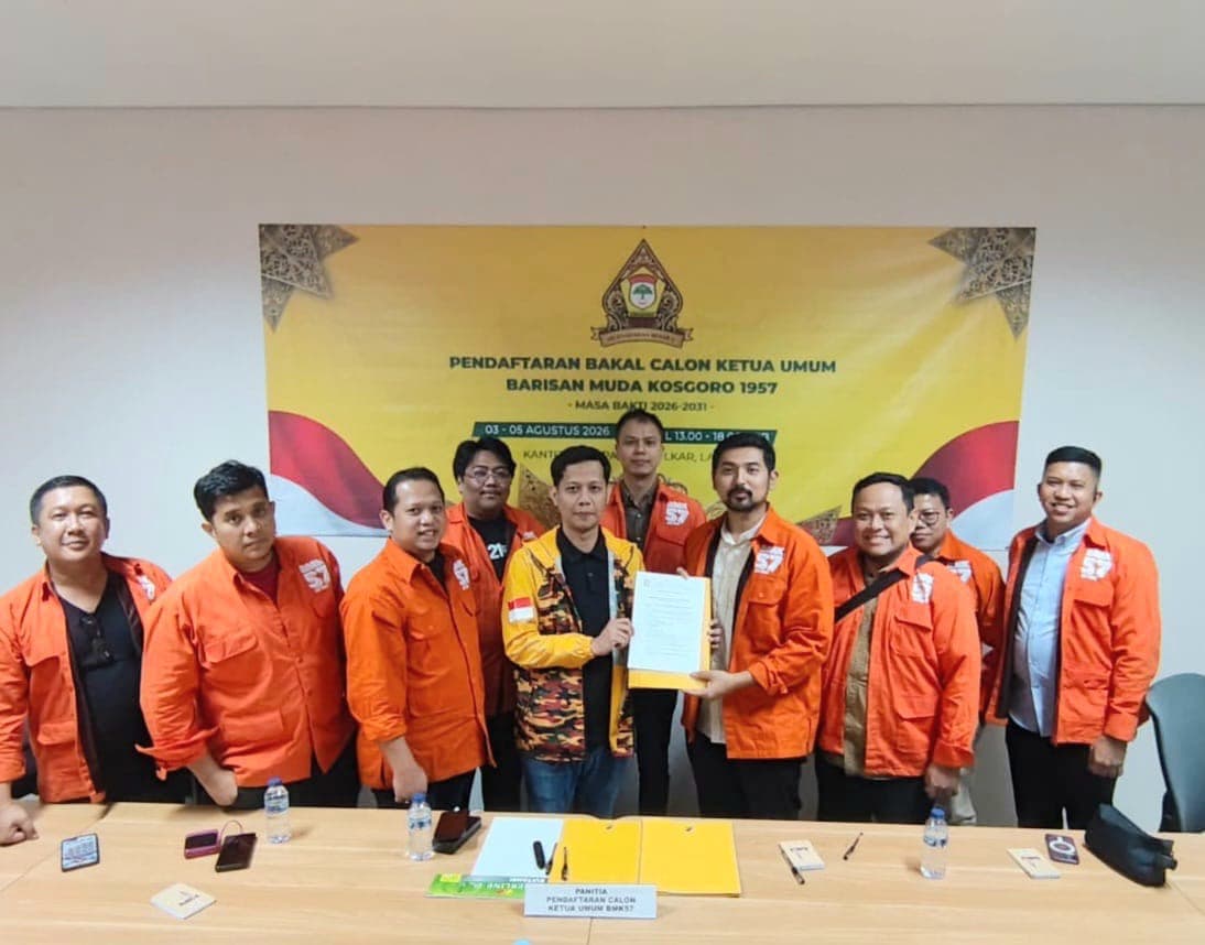 M Rizky Maulana Jadi Pendaftar Pertama Calon Ketua Umum BMK 1957, Formulir Diambil Ketua Timses