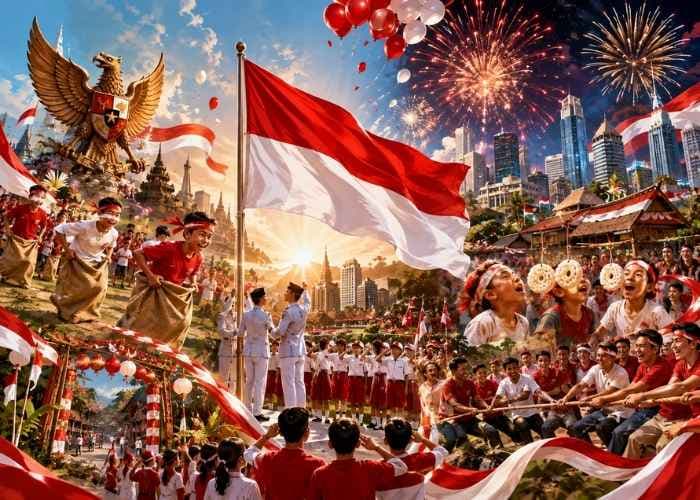 25 Prompt AI untuk Membuat Poster 17 Agustus Gratis yang Menarik, Estetik, dan Siap Pakai