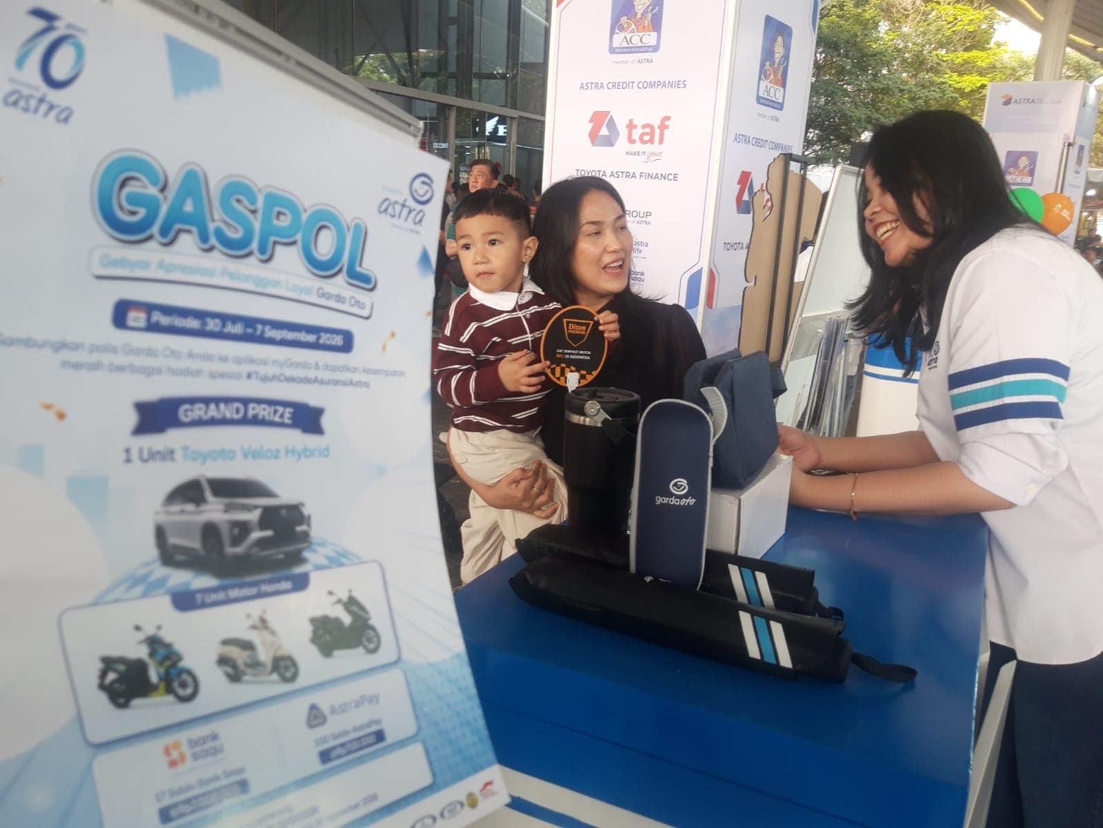 Rayakan 70 Tahun, Asuransi Astra Gelar Undian GASPOL untuk Pelanggan Garda Oto
