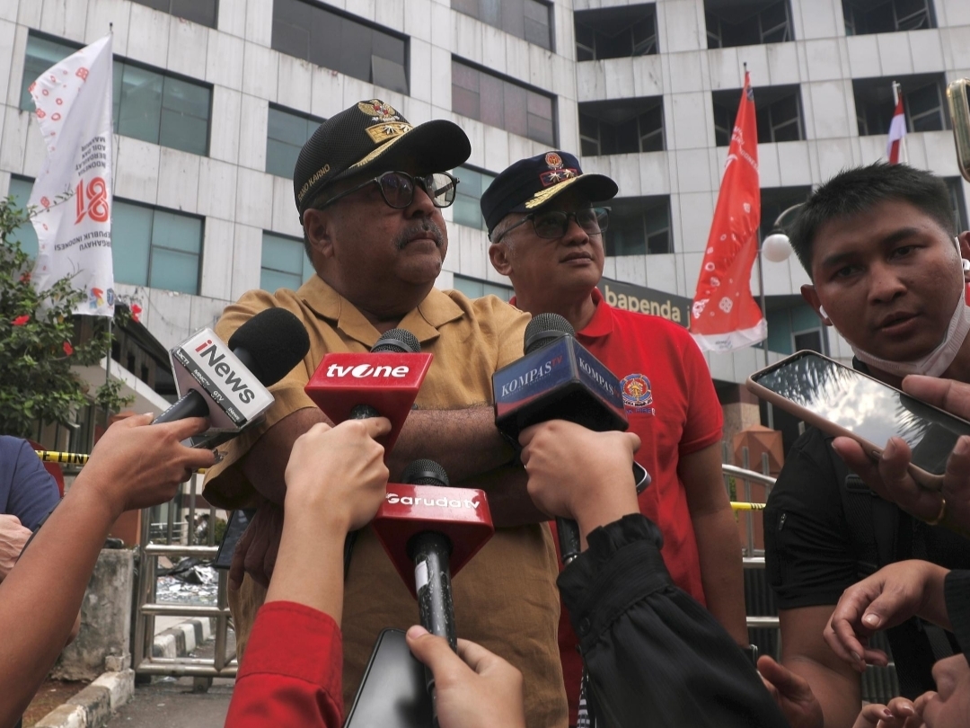 Gedung Bapenda Terbakar, Layanan Pajak Tetap Jalan dan 1.000 ASN Bekerja Bergantian