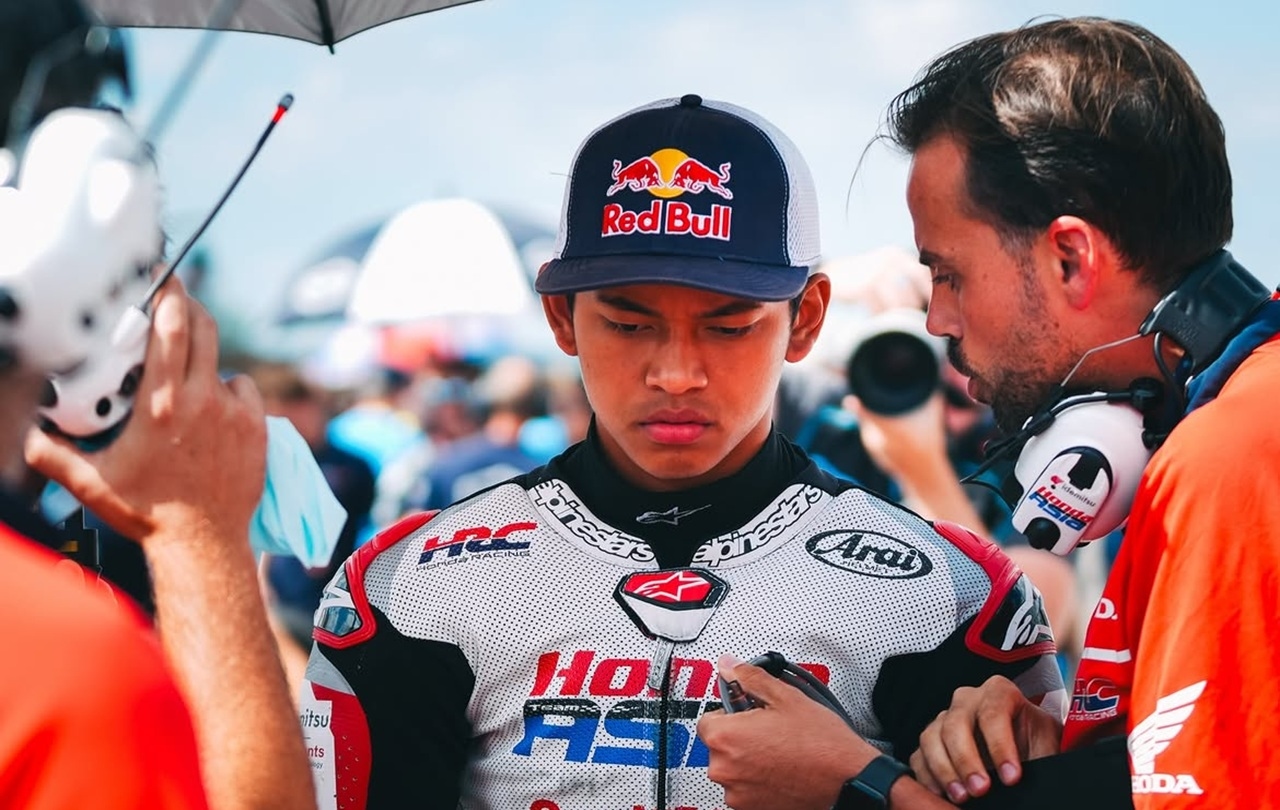 Moto3 Inggris: Veda Ega Pratama Petik Poin Berharga di Silverstone, Belajar Banyak Hal